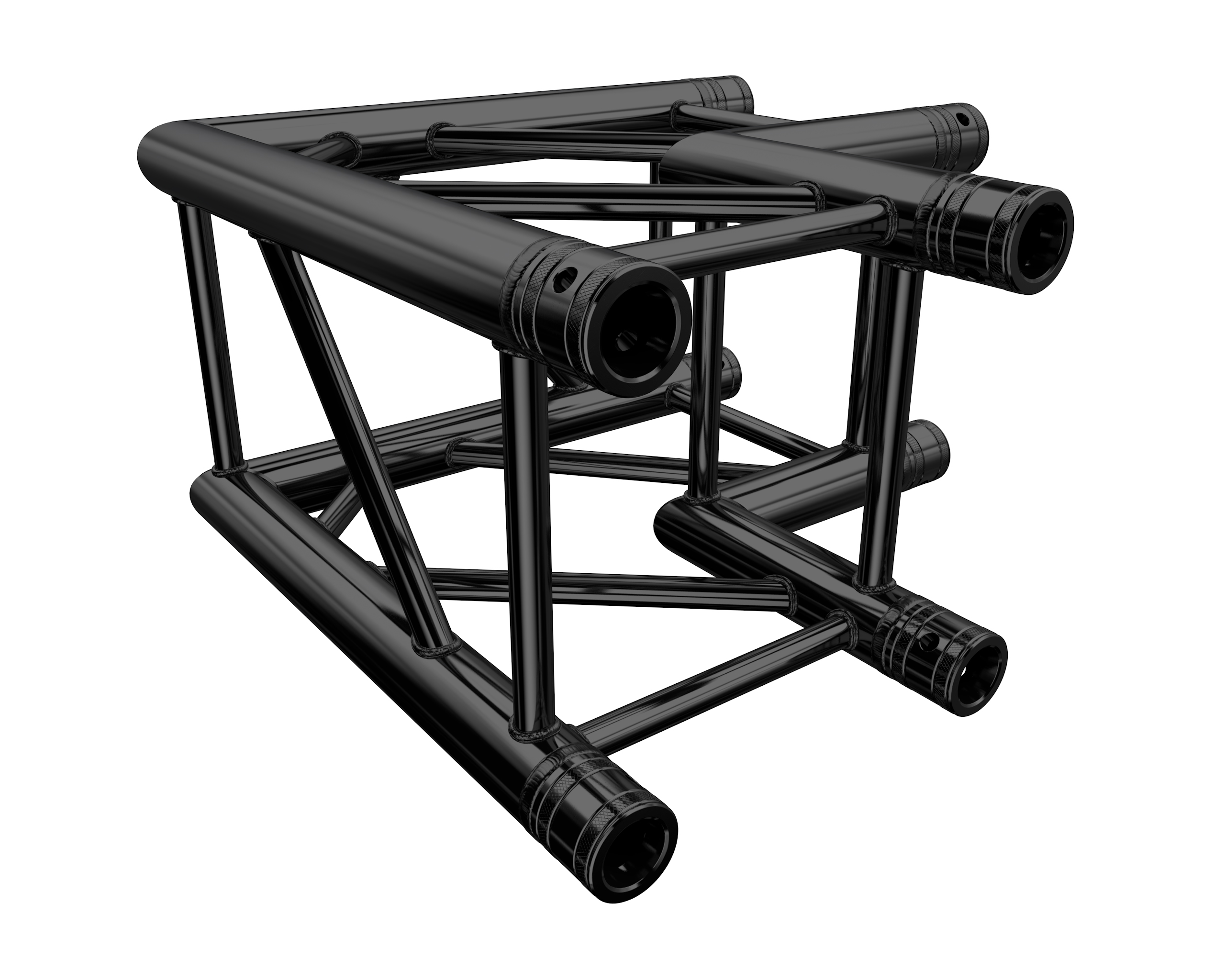 F34 P 2-Weg Ecke C21 90° stage black