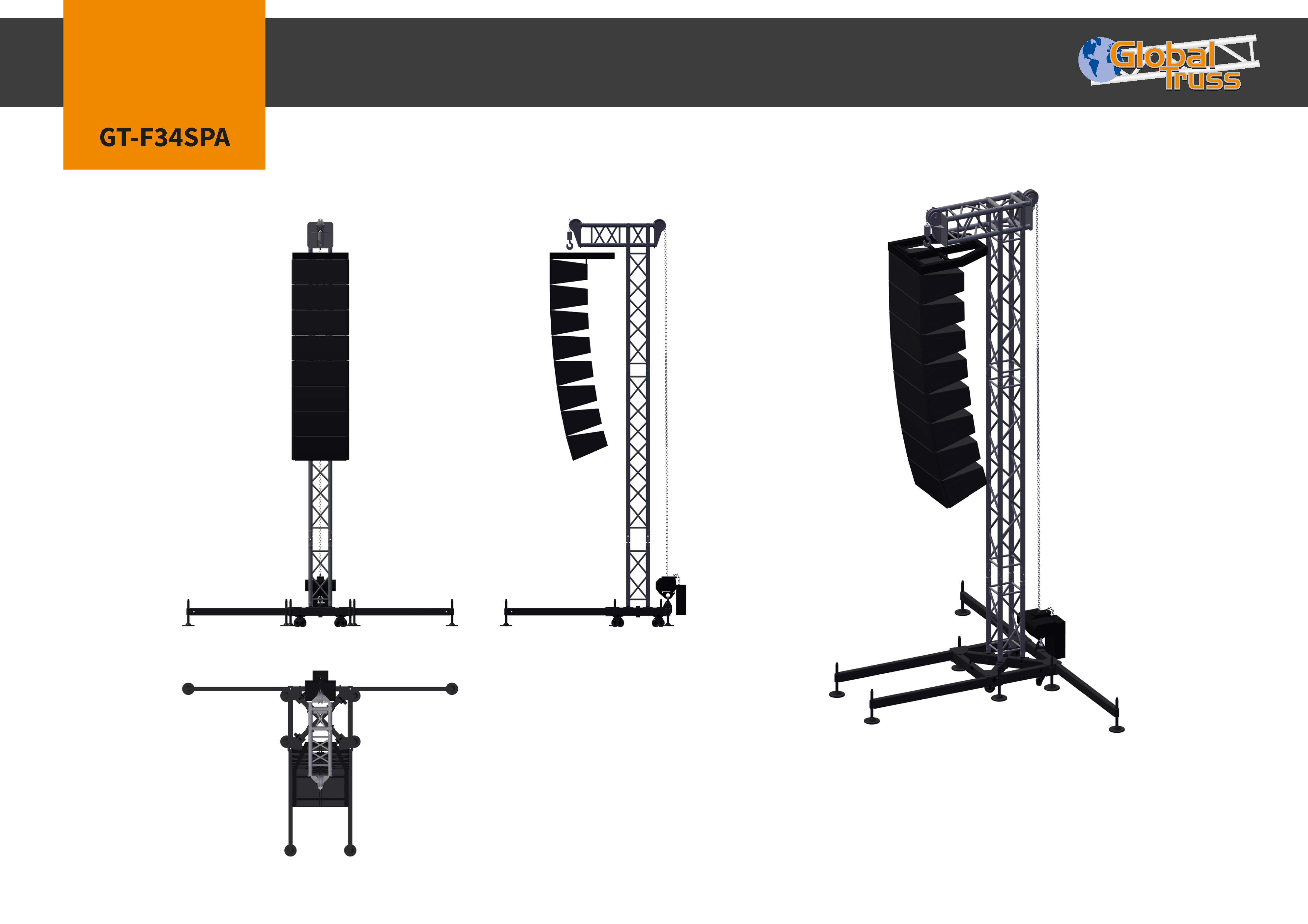 F34 Smart PA Tower F34 Smart PA Tower