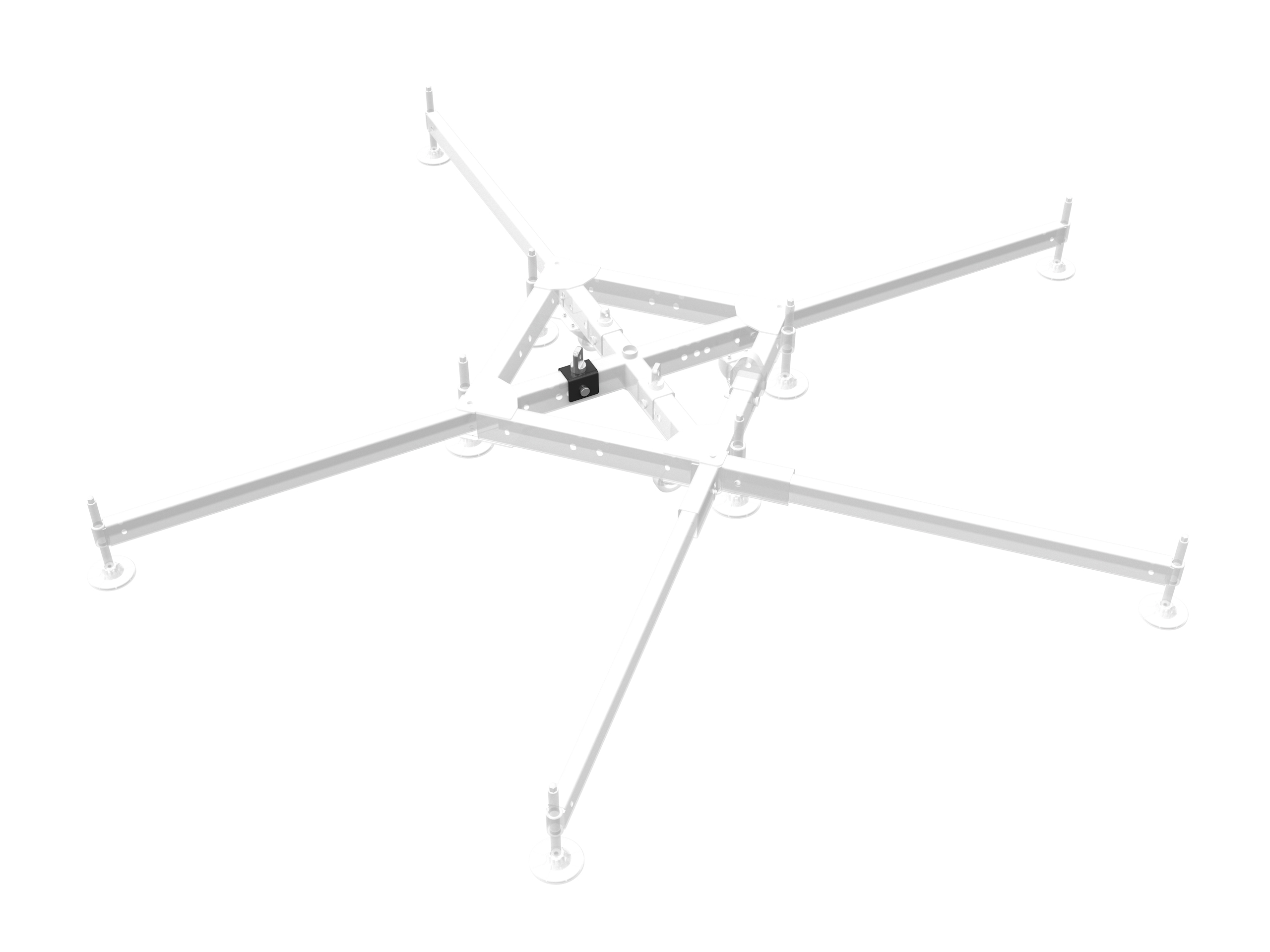 MTB Gabelkopf Abgang Version 2 inkl. 1x PIN20 & 4mm R-Clip