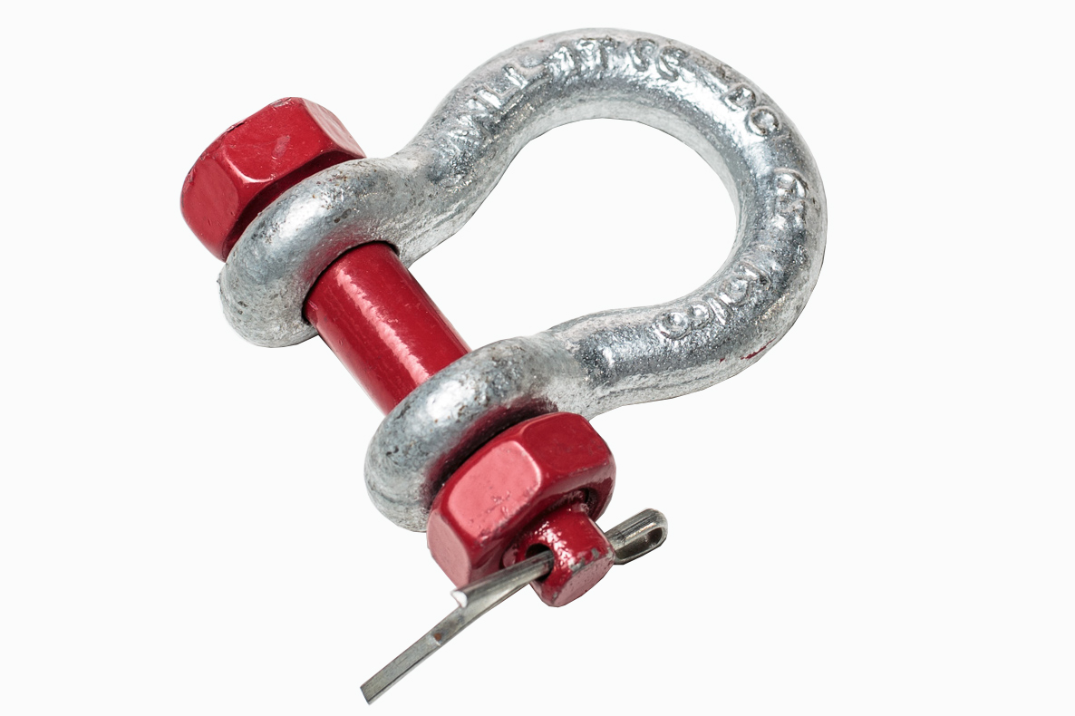 Schäkel HC2 1t 3/8-36 mit Mutter Schäkel HC2 1t 3/8-36 mit Mutter