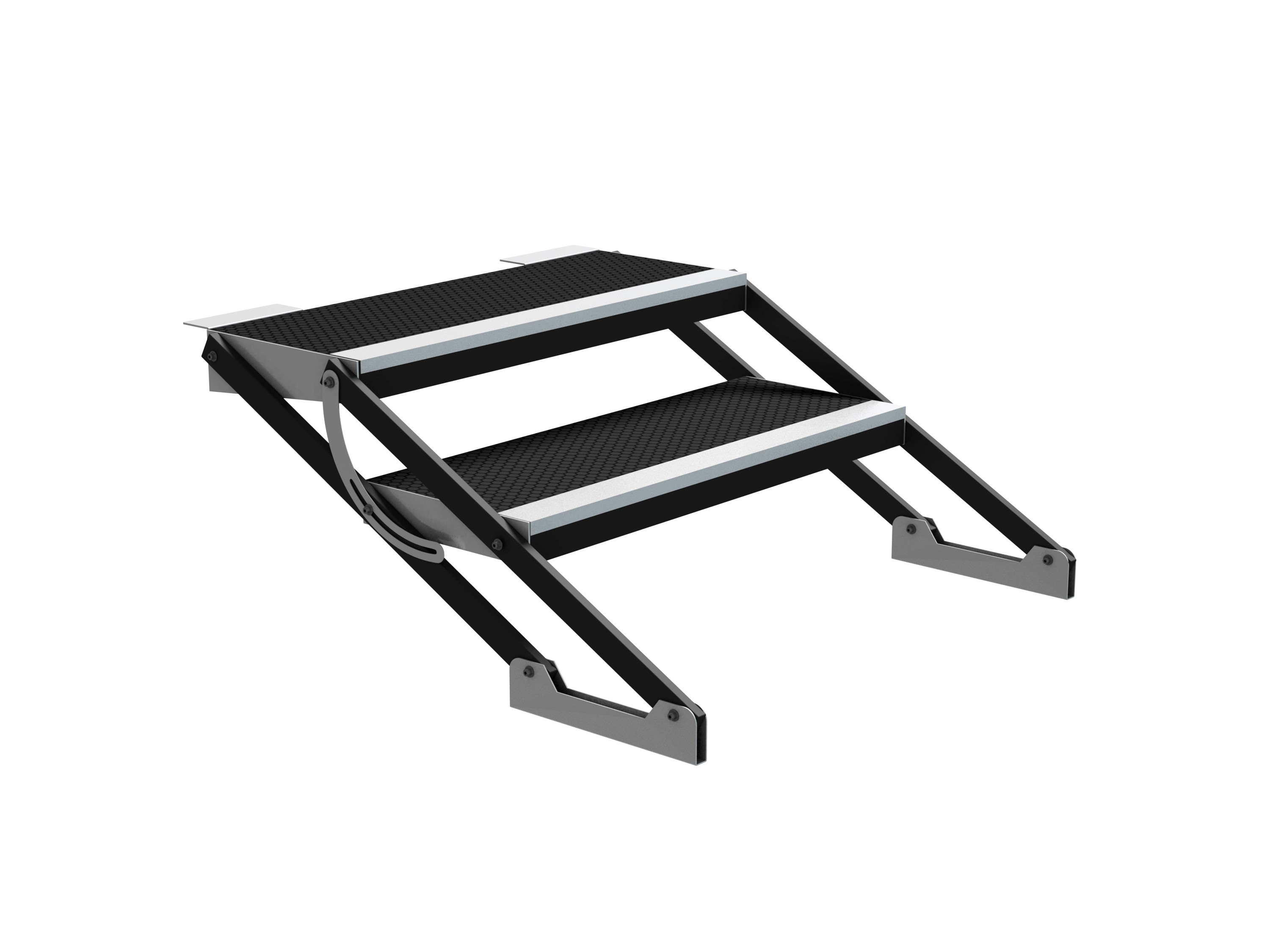 Treppe variabel 40-60cm zwei Stufen für GT Stage Deck Treppe variabel 40-60cm zwei Stufen für GT Stage Deck