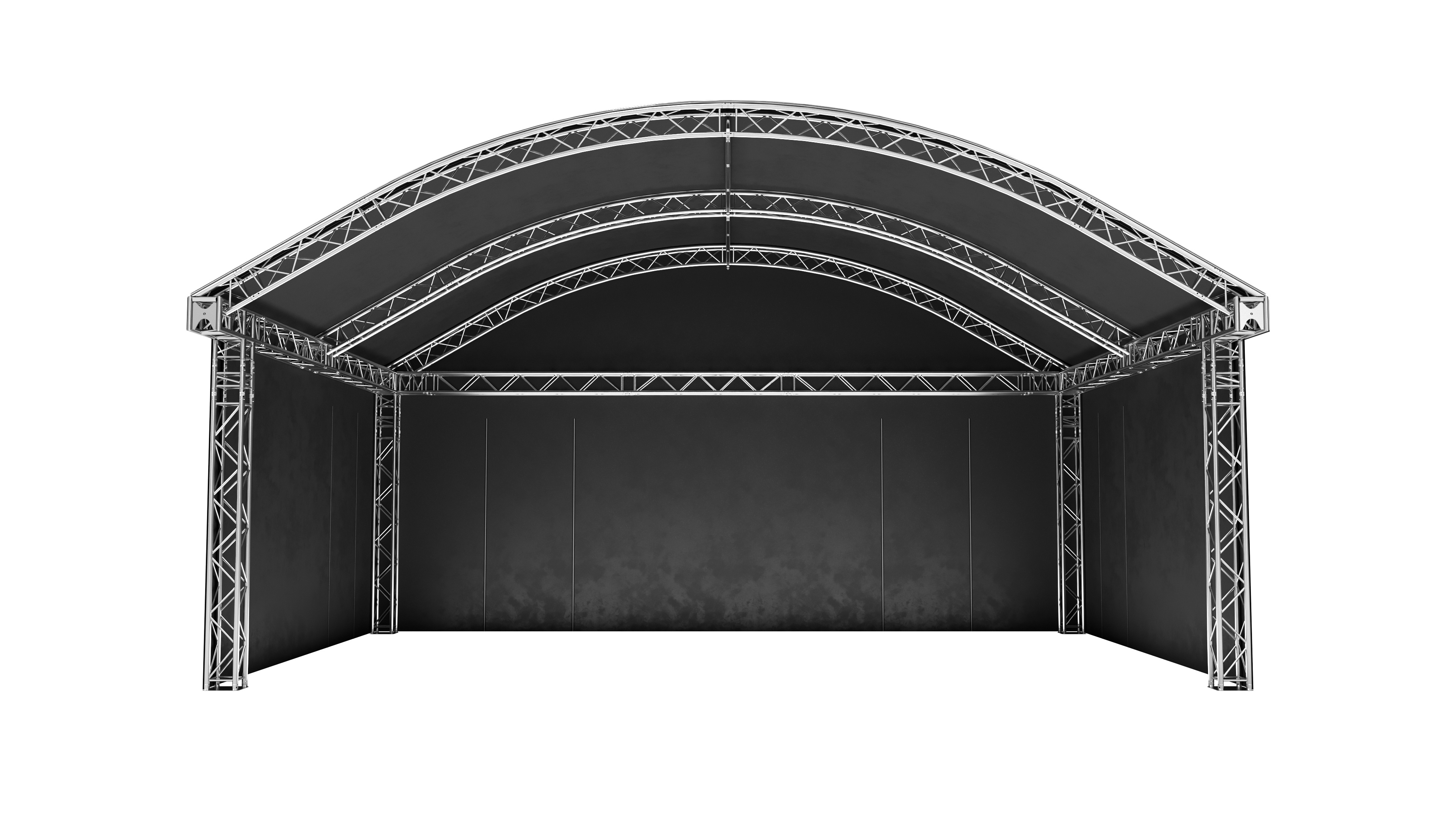 Rundbogenbühne 8x6m Rundbogenbühne 8x6m