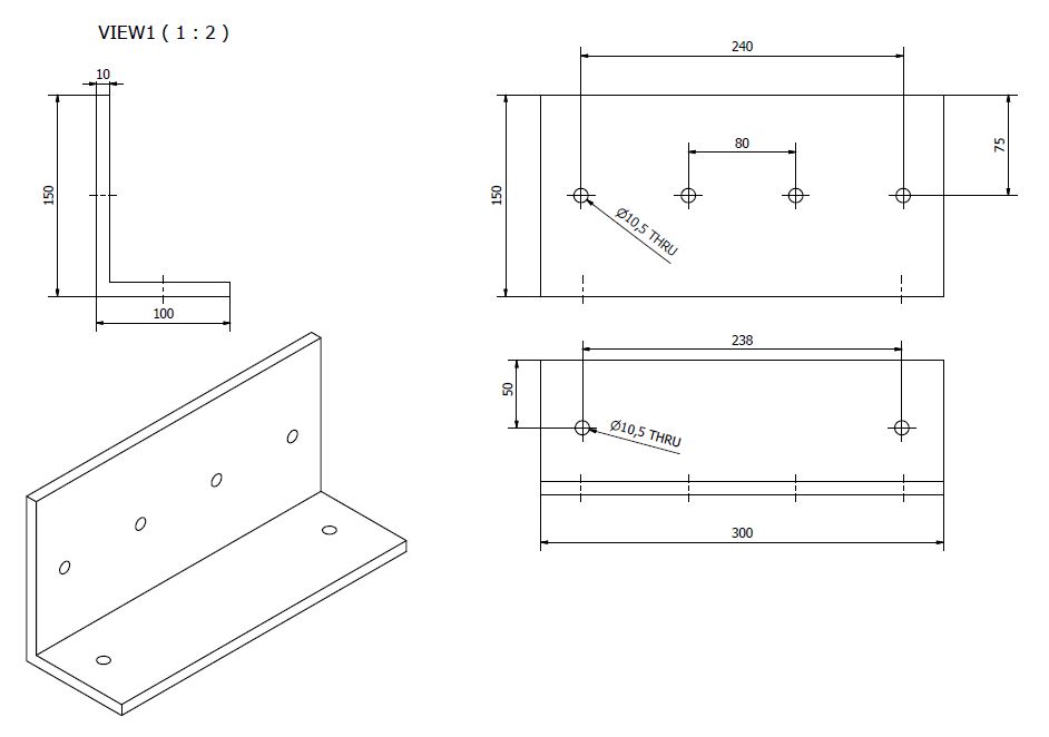 Wandhalter für F33-F35 inkl. Coupler stage black Wandhalter für F33-F35 inkl. Coupler stage black