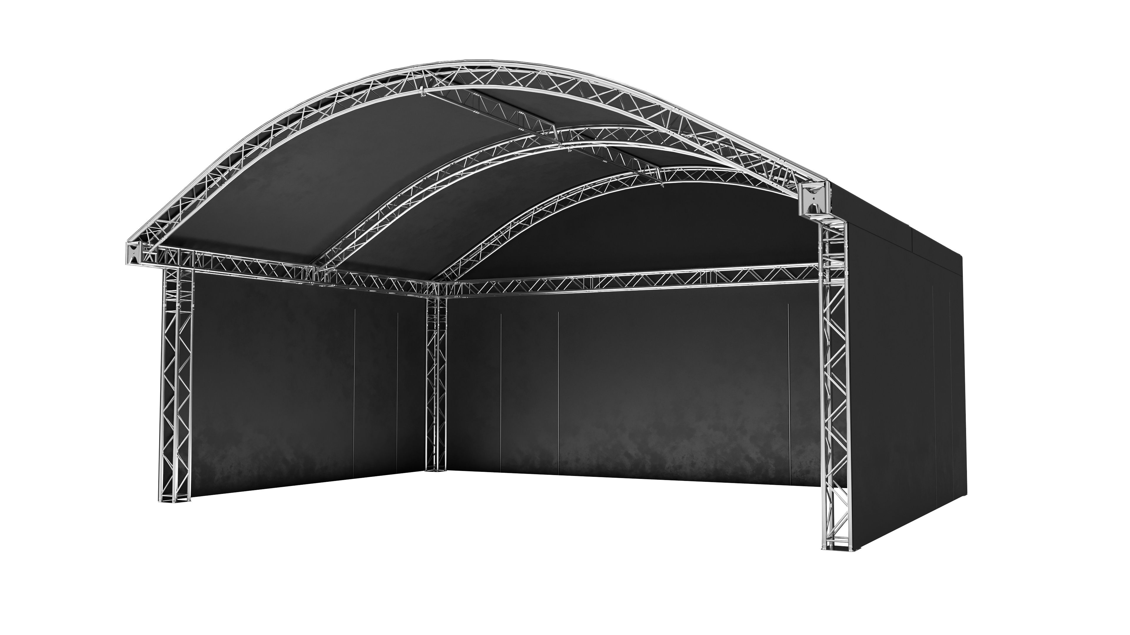 Rundbogenbühne 8x6m Rundbogenbühne 8x6m