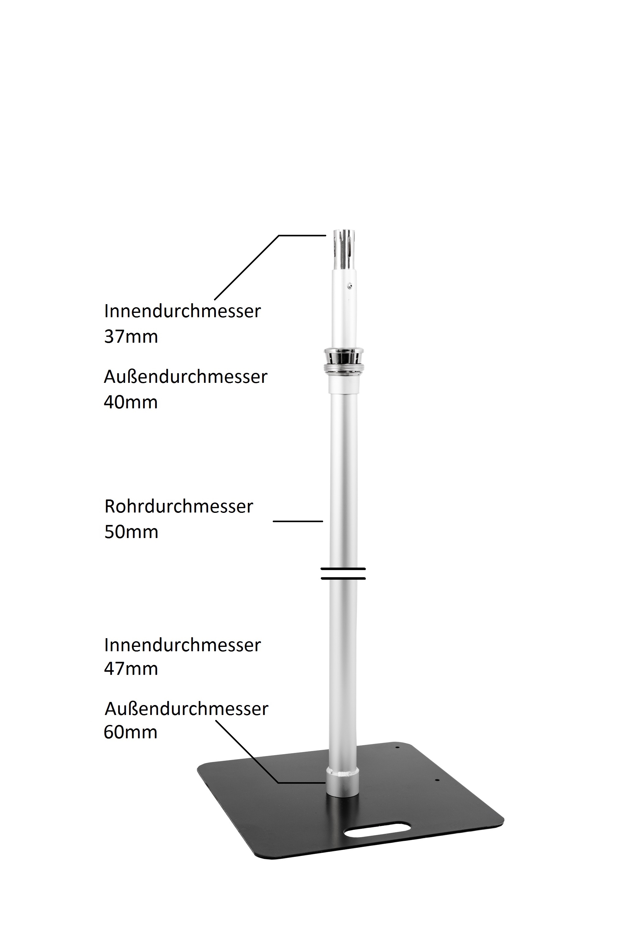 Teleskopstange 1,8 - 4,2m Teleskopstange 1,8 - 4,2m