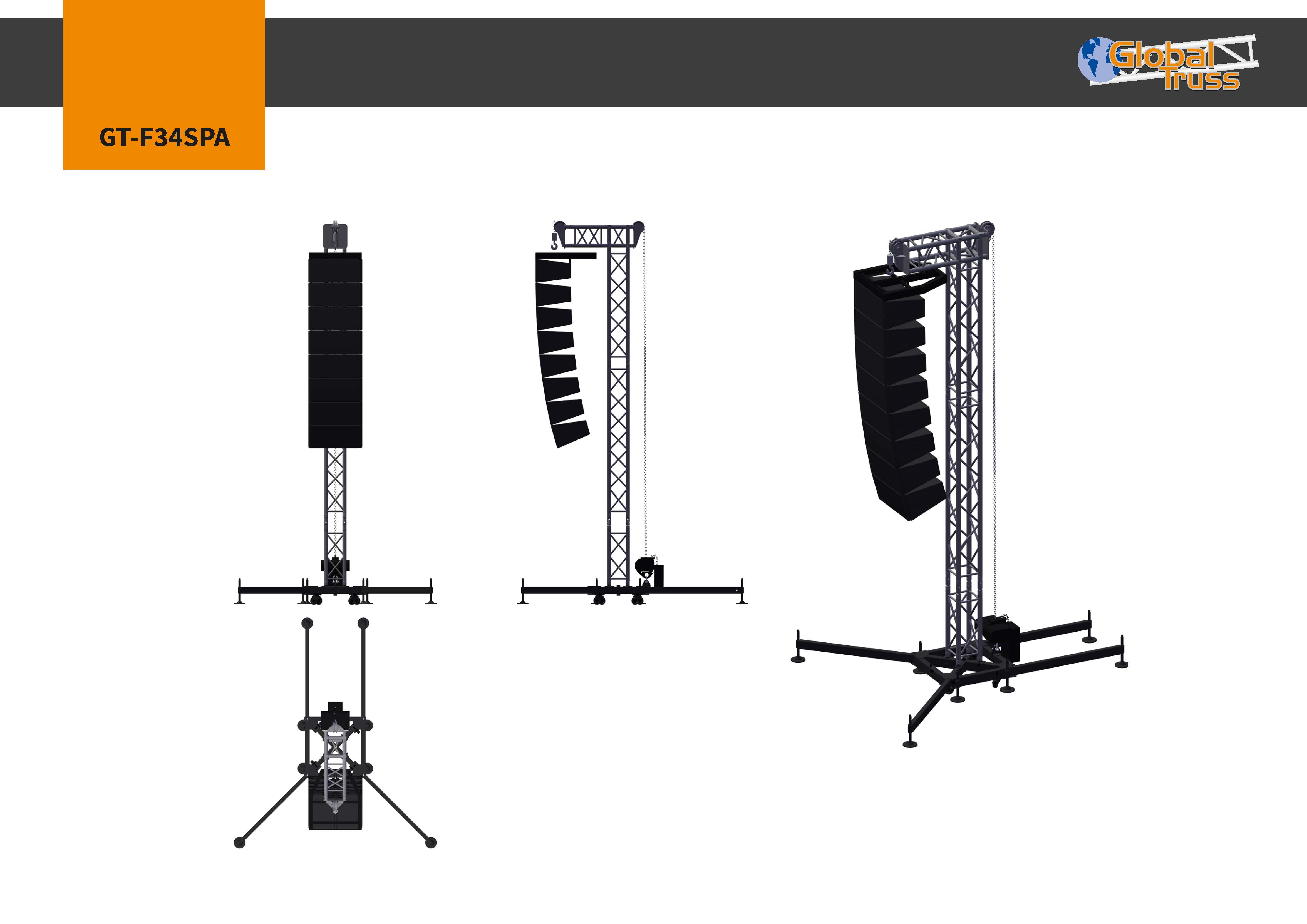 F34 Smart PA Tower F34 Smart PA Tower