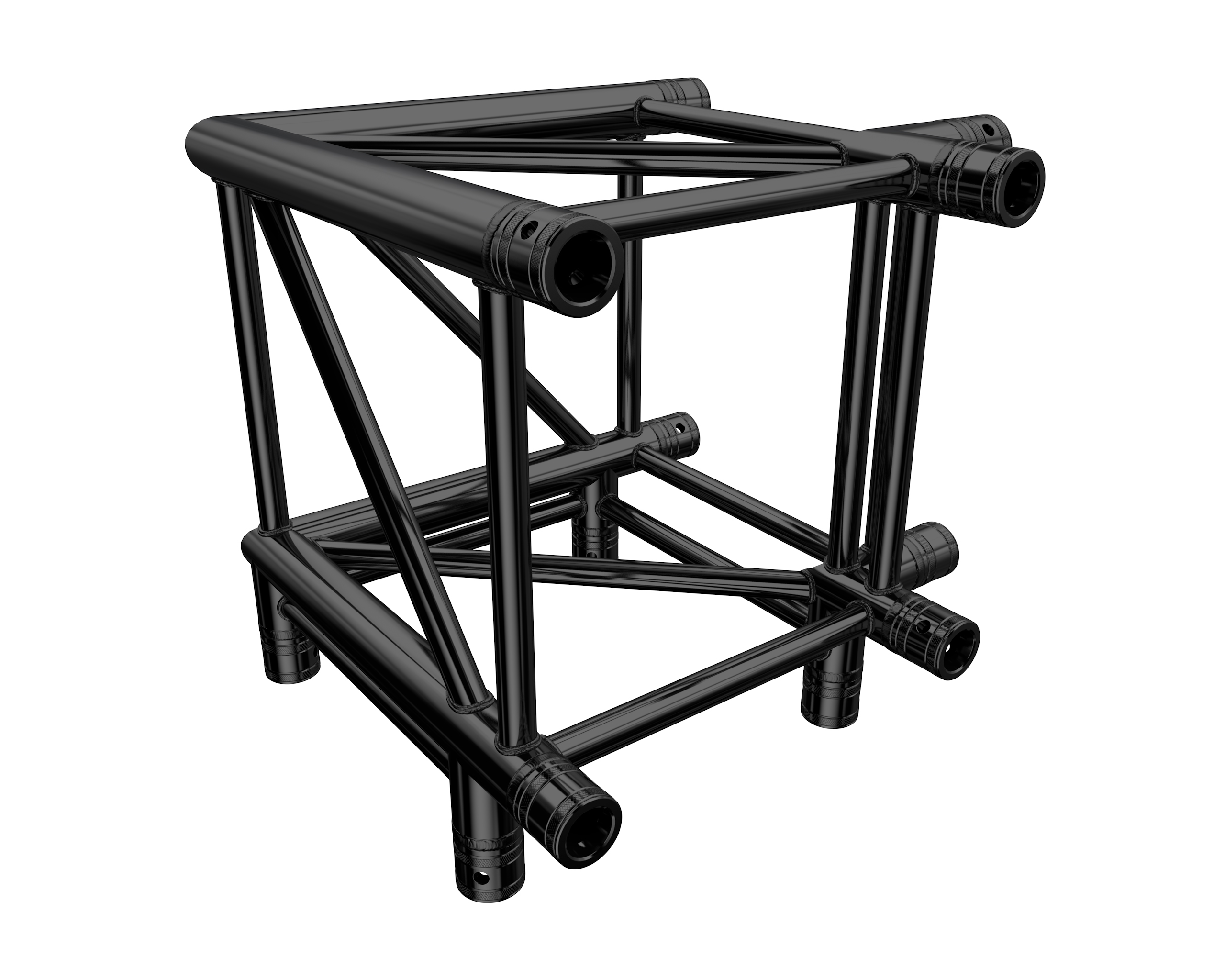 F44 P 3-Weg Ecke C30 90° stage black F44 P 3-Weg Ecke C30 90° stage black