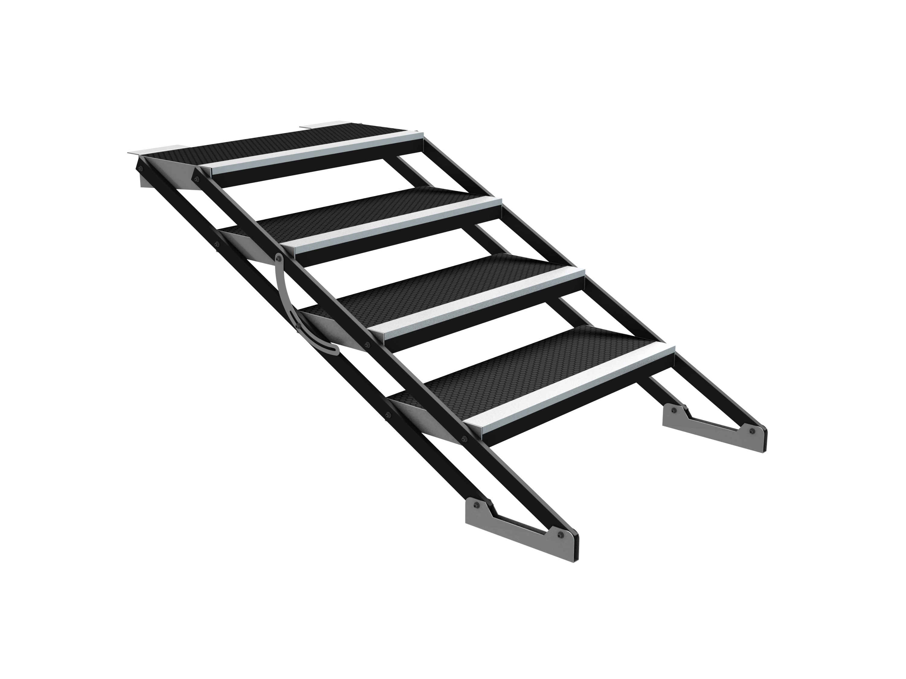 Treppe variabel 60-100cm vier Stufen für GT Stage Deck Treppe variabel 60-100cm vier Stufen für GT Stage Deck